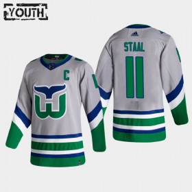 Carolina Hurricanes Jordan Staal 11 2020-21 Reverse Retro Authentic Shirt - Kinderen